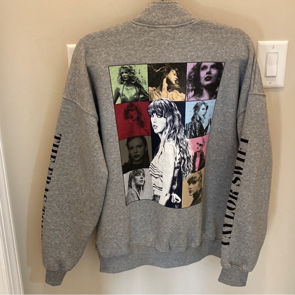 Taylor Swift Eras Merch Quarter Zip